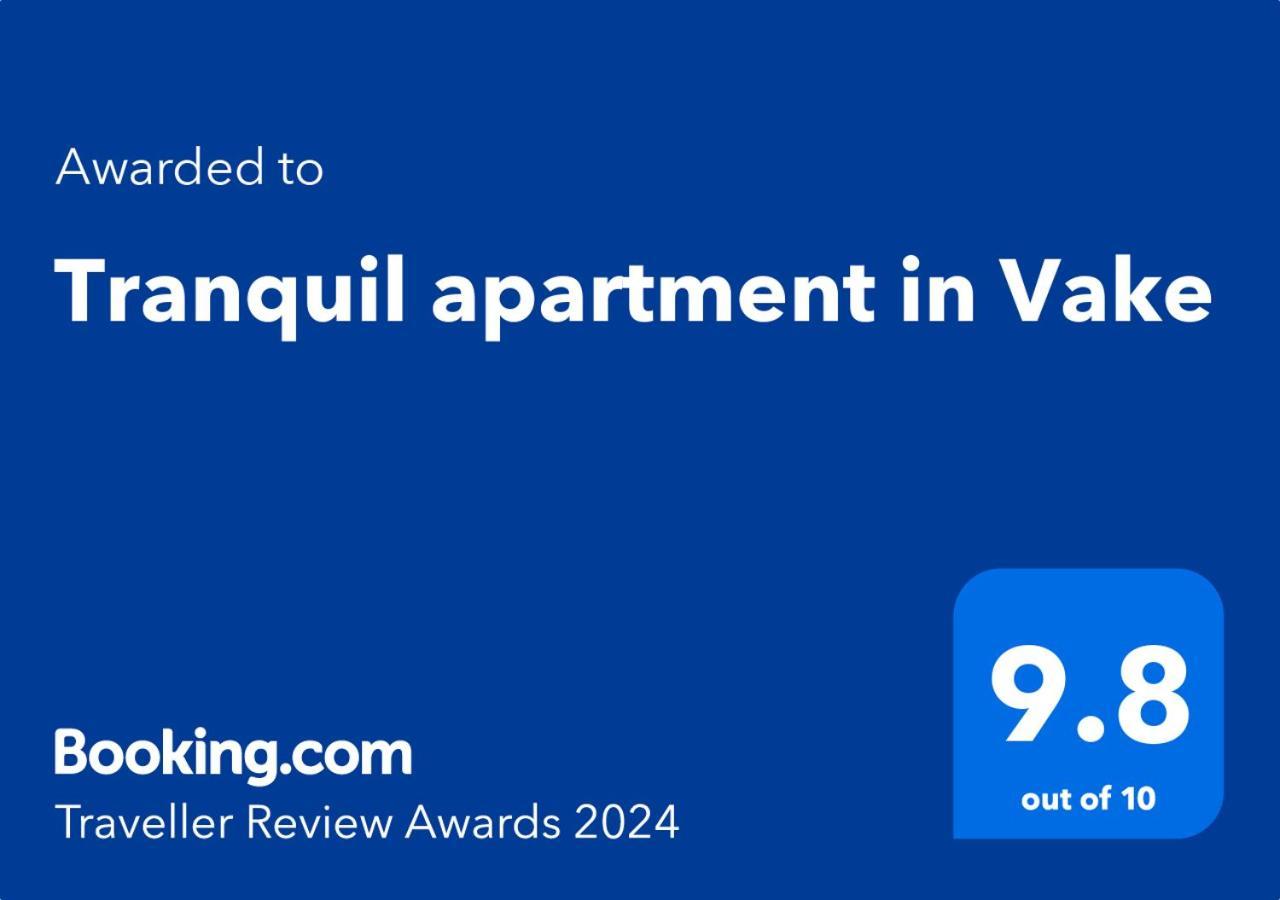Tranquil Apartment In Vake Тбилиси Экстерьер фото